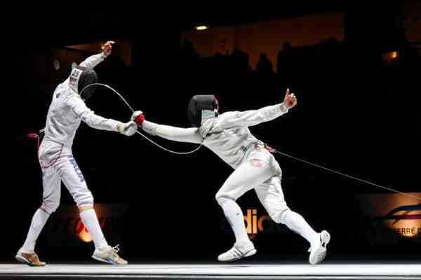 Fencing competition