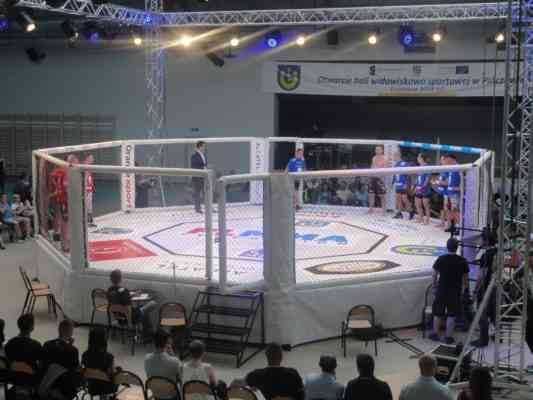 MMA octagon