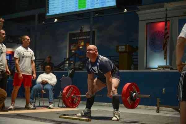 Powerlifting competition