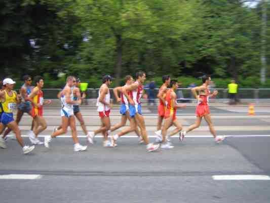  Race walking