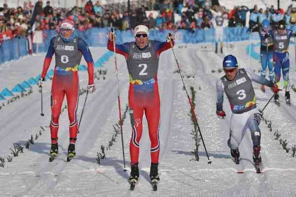 Skiing competition