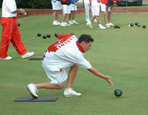 Bowls player