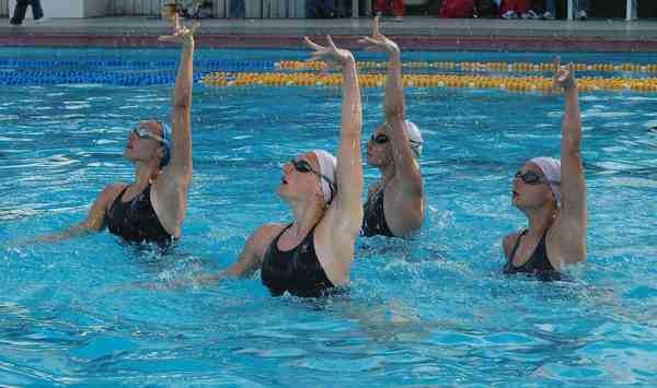 Synchronized swimmers