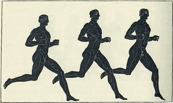 Ancient long-distance runners