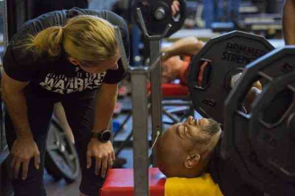 Horizontal bench press