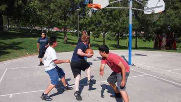 Streetball match