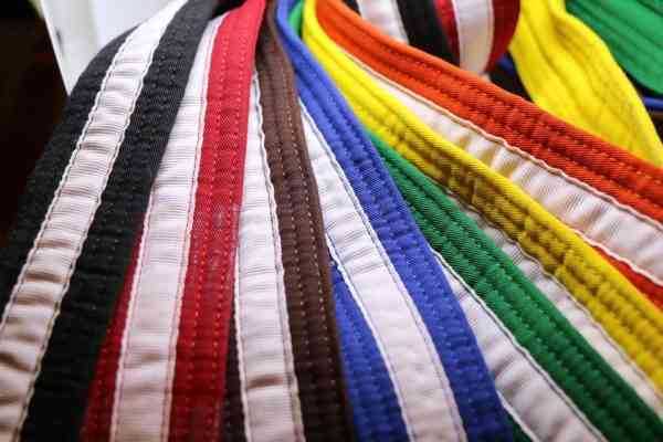 Karate belts