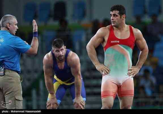 Referee in Greco-Roman wrestling